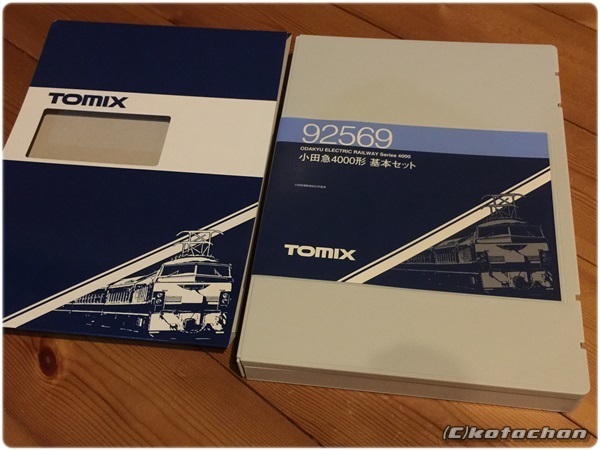 Tomix 92569「小田急4000形 基本4両セット」入線: Nゲージのブログ